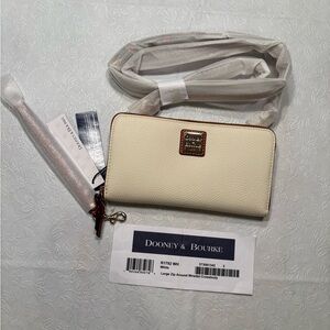 Dooney & Bourke Zip-Around Wallet/Wristlet Crossbody